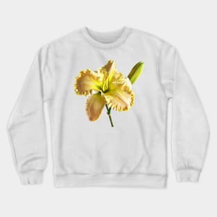 Yellow Day Lily Crewneck Sweatshirt